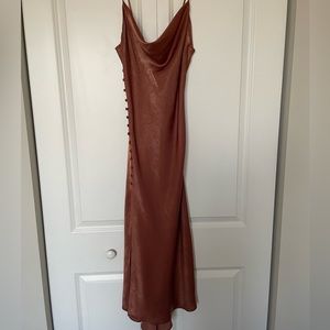 NWT ZARA SILK DRESS